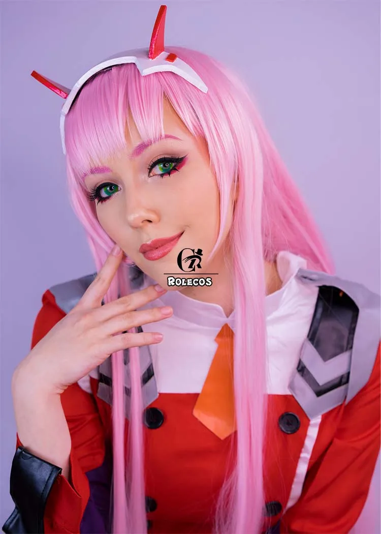 Rolecos Game Darling Zero Two Cosplay Costume Dress In The Franxx 02 Women Sexy Headband -Zentai shop online HTB1OFmmubuWBuNjSszgq6z8jVXab.jpg