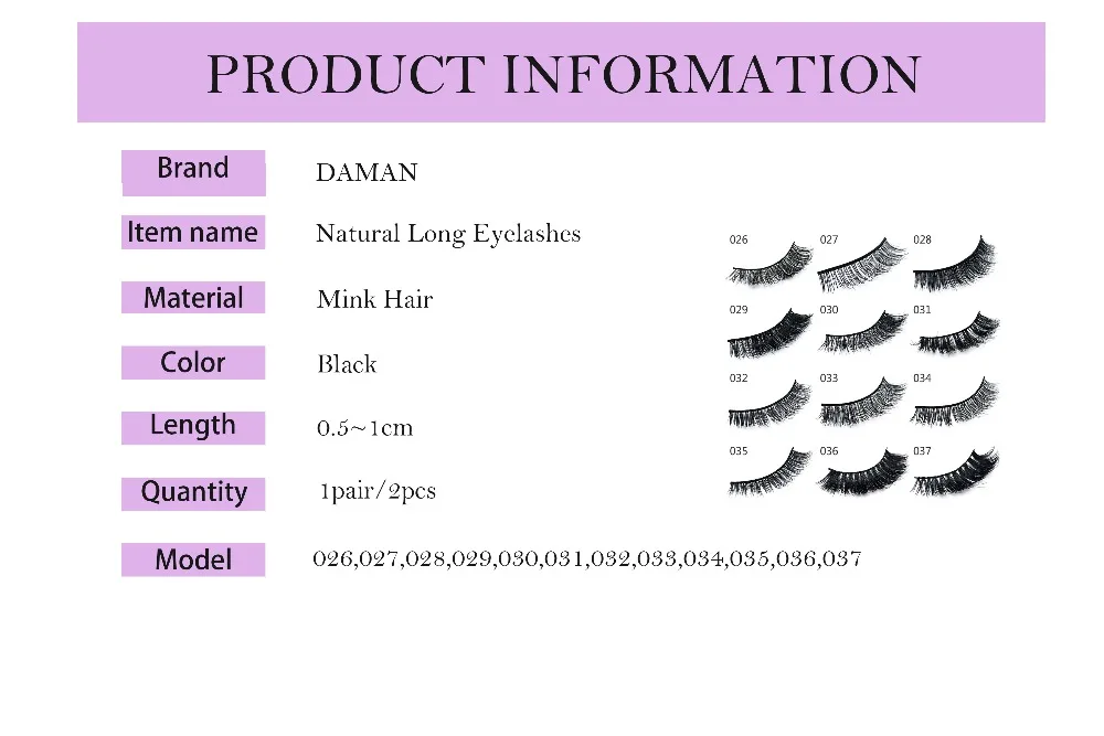 product information2-3