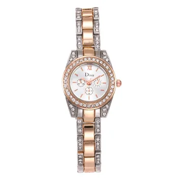

Top Brand Women Bracelet Wristwatch Ladies Fashion Luxury Casual Rhinestone Quartz Watch women watches Relogio Feminino Clock