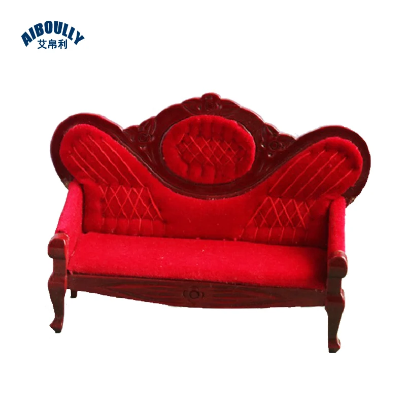 

1:12 Dollhouse Miniature Furniture Set Sofa Accessory for Dolls Accessories Kids Gift Pretend Doll House Decor