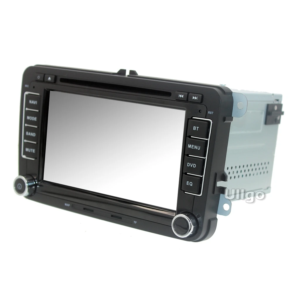 Sale 2 Din Car DVD GPS for VW Jetta/Sagitar/Magotan/Passat Seat Skoda with BT Radio RDS Mirro-link Free 8GB Map Card 3