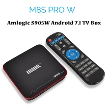 Mecool M8S Pro W Android 7.1 TV Box Amlogic S905W Quad Core 2GB 16GB Smart Mini PC 4K 3D Media Player 2.4G Wifi Can OTA Update