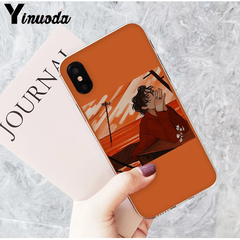 Yinuoda Стиль Гарри эстетическое популярный модный чехол для телефона для iPhone 8, 7, 6, 6S Plus, X XS Макс 5 5S SE XR 10 11 11pro 11» бетонный завод