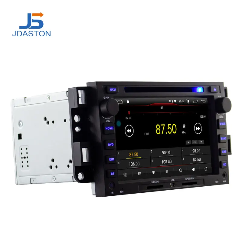 Best JDASTON Android 9.1 Car DVD Player For Chevrolet Epica Captiva Lova Aveo Spark Optra Holden GPS 2 Din Radio Multimedia Stereo 2