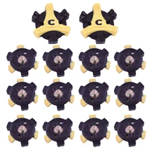 14 шт. учебные пособия для гольфа замена болт быстро скручивающаяся ножка для Adida обувные насадки с шипами для гольфа твист