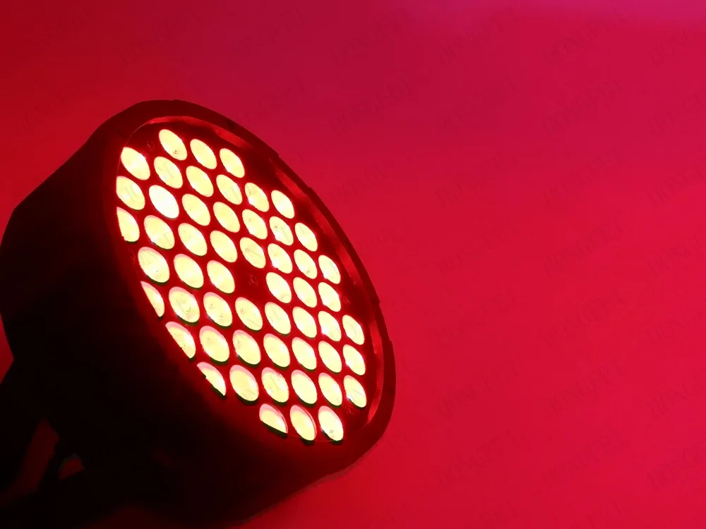 54x3 Вт светодиодный красящий светильник rgb 3in1led par Светильник dmx dj вечерние s|Эффект