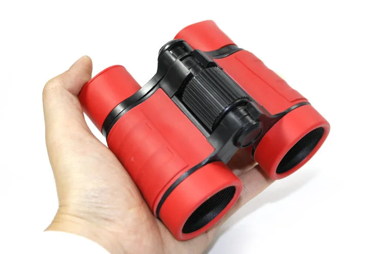 الجديد 4 × 30 مناظير الأطفال البلاستيكية جيب حجم التلسكوب maginification للأطفال ألعاب الأولاد اللعب هدية