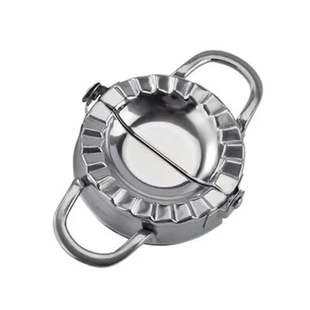 Kichvoe Stainless Steel Dumpling Wrapper Skin Dough Cutter Circle Roller Ravioli Maker Cookie Biscuit Pastry Cutting Tool Kitchen Accessories C43