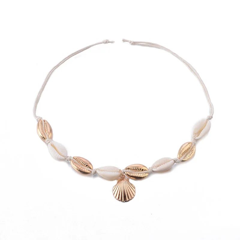 Женские браслеты для щиколотки Boho Shell бижутерия для ног Летний Пляжный браслет со ступнями ног лодыжки на ноге ремешок на лодыжке Богемные аксессуары Прямая поставка
