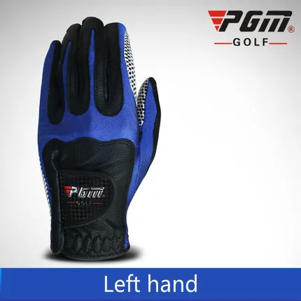 Настоящие PGM мужские перчатки для гольфа, тканевые перчатки, новинка, левая/правая рука, GloveMagic, эластичные частицы, женские нескользящие аксессуары - Цвет: Left hand