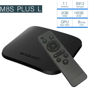 

Mecool Amlogic S912 TV Box Android Octa Core 2GB 16GB EMMC 2.4G Wifi Set Top Box 4K Streaming Media Player OTA updates Boxes