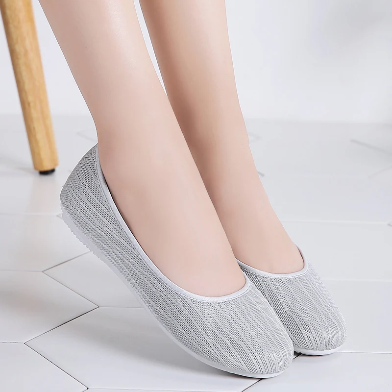 

Women Sneakers 2019 Summer Air Mesh Running Shoes Ladies Wedge Heels Shoes Massage Walking Shoes Soft Large Size Shoes for Woman