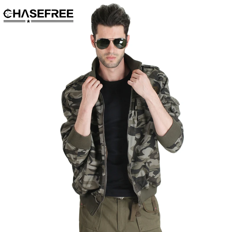 Men Military Army jackets Brand 2017 Hot cost outerwear embroidery mens