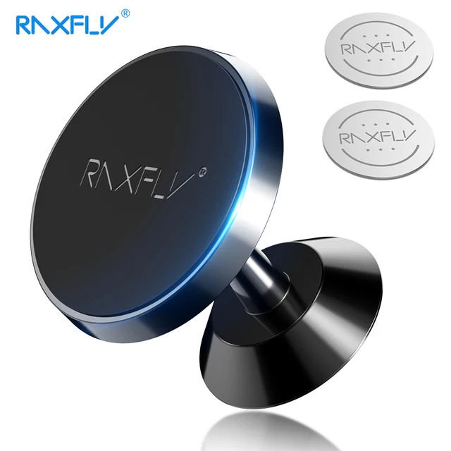 RAXFLY Magnetic Car Holder Stand Auto Magnet GPS Mobile Phone Car Holder For iPhone XS Max XR XS X 8 7 Plus Samsung Note 9 8 S8