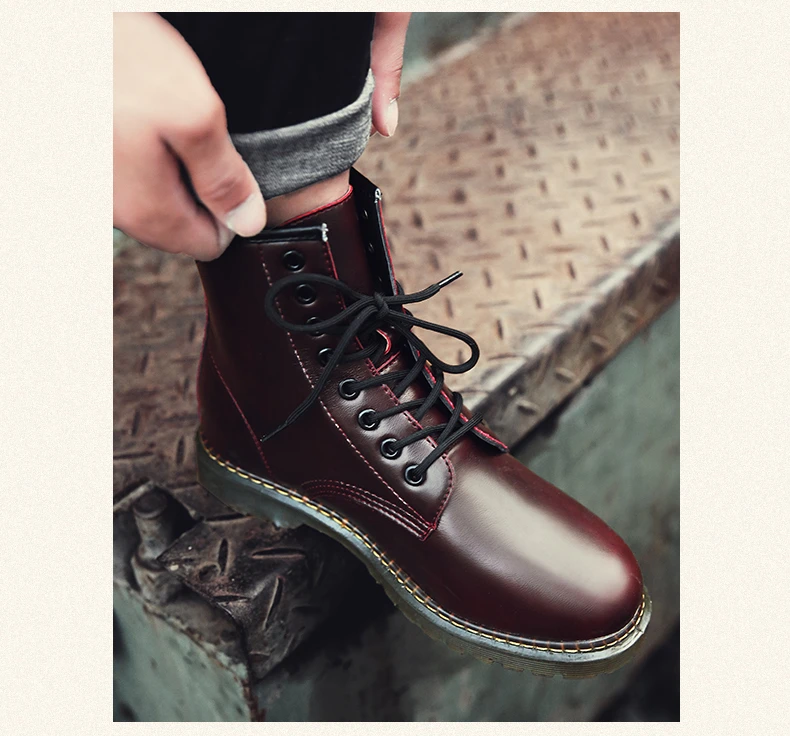 DESERT RAM Brand Men's Boots Classic Martens Leather Winter Shoes Motorcycle Mens Ankle Boot Doc Martins Autumn Men Oxfords Shoe (13)