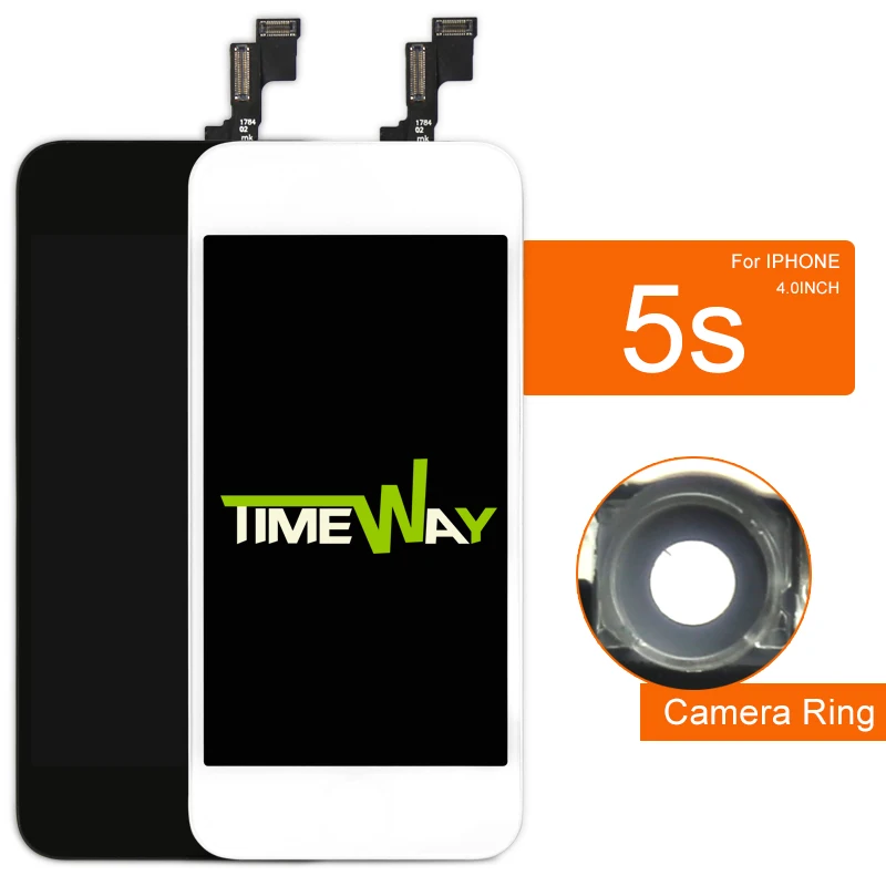 imágenes para 20 unids AAA 5S LCD digitalizador de Pantalla para el teléfono con pantalla táctil de montaje completo imágenes para 20 unids AAA 5S LCD digitalizador de Pantalla para el teléfono con pantalla táctil de montaje completo