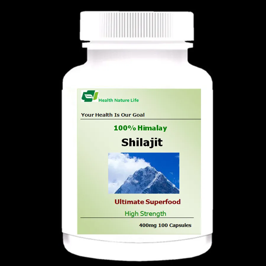 Shilajit Extract 100 pcs/Bottle- Supports Immune System- Increase Strength and Endurance- Anti-inflammatory - Цвет: 1 bottle