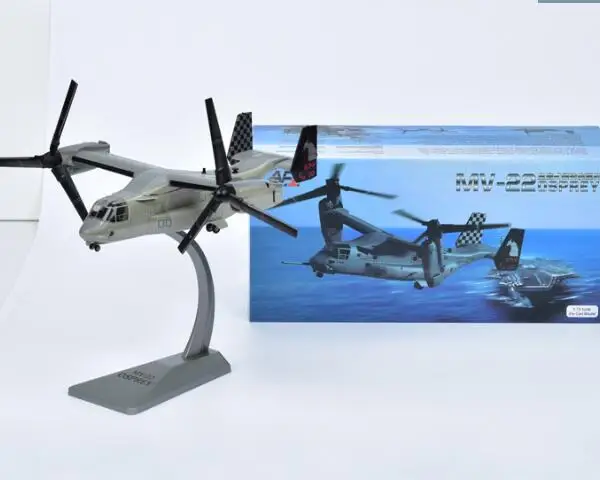 1/72 масштаб военная модель игрушки Колокольчик Боинг V-22 Osprey военный транспорт Aircraf литой металлический самолет модель игрушки для коллекции