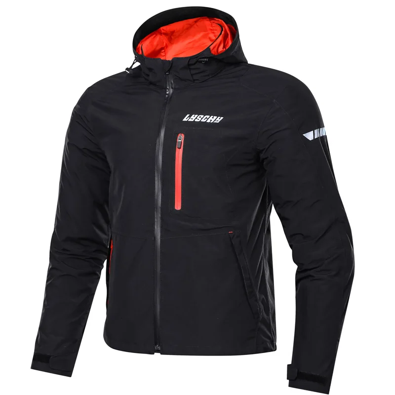 

LYSCHY Motorcycle Jacket Winter Waterproof Drop Resistance Motorbike Jacket Windbreaker Summer Lining Detachable veste de moto