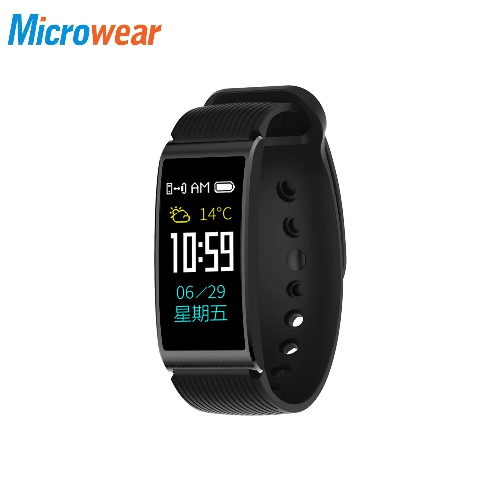 Microwear X3 смарт браслет IP 68 Водонепроницаемый Шагомер Bluetooth 4 0 Браслет фитнес