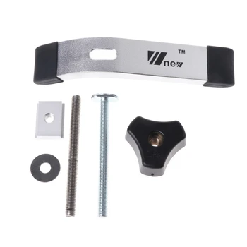 

8mm Metal Quick Acting Hold Down Clamp Set for T-Slot T-Track DIY Woodworking