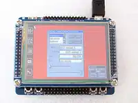 STM32F103RBT6 development board + 2.8" TFT touch screen lcd display module