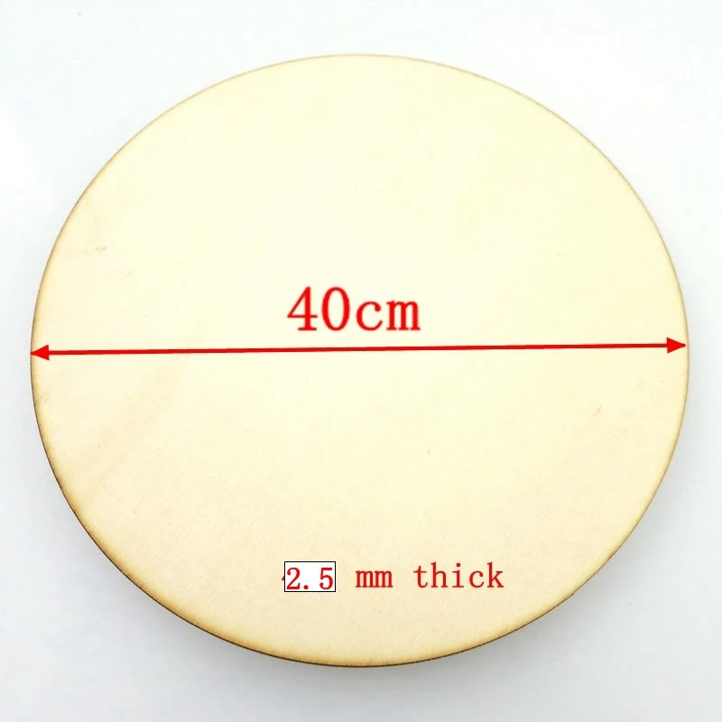 

2 pcs/set 40 cm diameter Large circular log natural wood laser cutting wedding love label holiday decorations accessories 1245