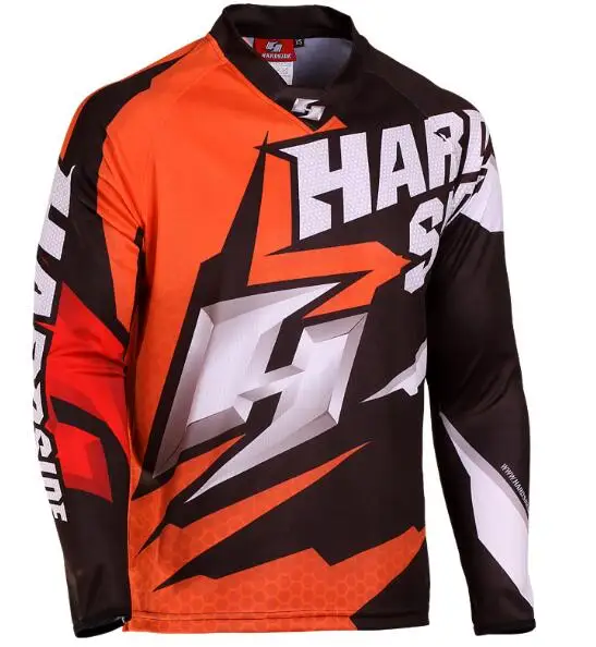 Гоночная езда moto Jersey moto cross GP Bike MTB DH MX Jersey spexcel велосипедная майка для спуска на гору быстросохнущая гладкая - Цвет: Send by picture 13