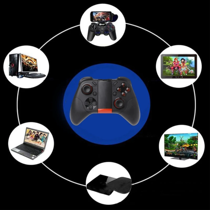 High Quality Bluetooth Gamepad Wireless Game Remote Controller For Android iOS Smartphone VR High Quality Bluetooth Gamepad Wireless Game Remote Controller For Android iOS Smartphone VR