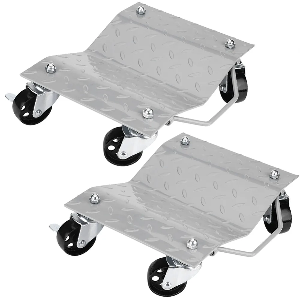 3.5 HD 4 PC Set Tire Wheel Dollies Dolly Vehicle Car Auto Repair Moving Diamond 3.5 HD 4 PC Set Tire Wheel Dollies Dolly Vehicle Car Auto Repair Moving Diamond