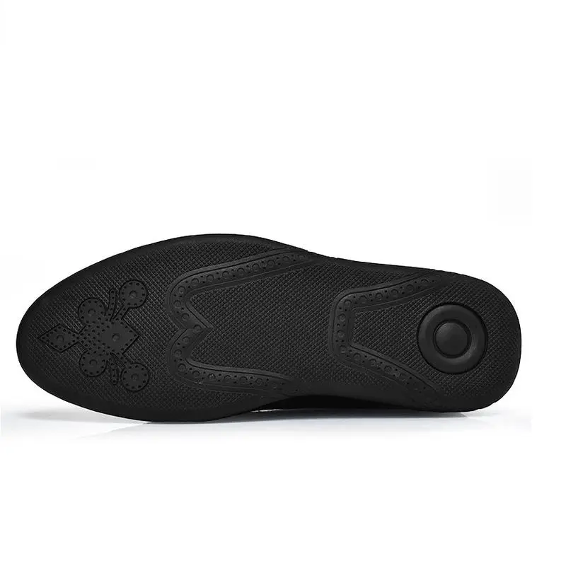 Respirable 38 Real Los Ocio Up Moda Casual Calzado Negro Diarios Hombres Zapatos 46 Tamaño De Del Lebaluka Clásicos Lace Brogue Cuero qxn4vgw45