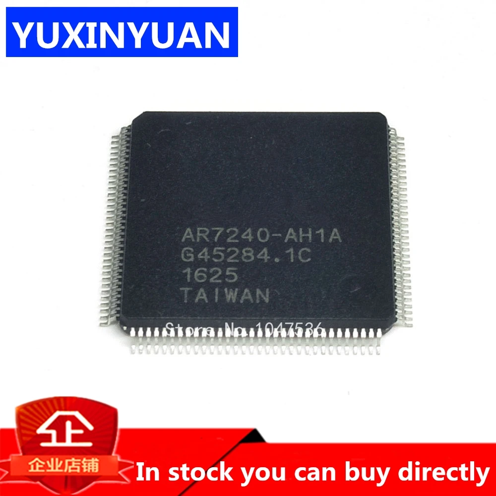 10 шт./лот AR7240 AH1A TQFP оригинальный QFP128 сетевой адаптер чип электронный комплект