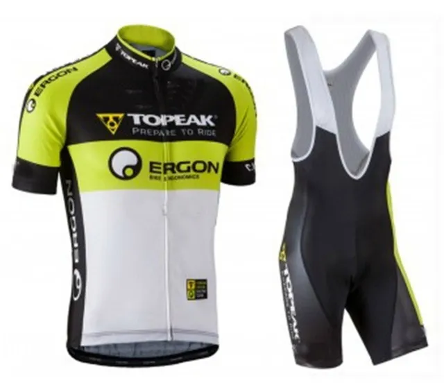 

2017 TOPEAK ERGON TEAM SHORT SLEEVE CYCLING JERSEY SUMMER CYCLING WEAR ROPA CICLISMO+BIB SHORTS 3D GEL PAD WITH POWER BAND