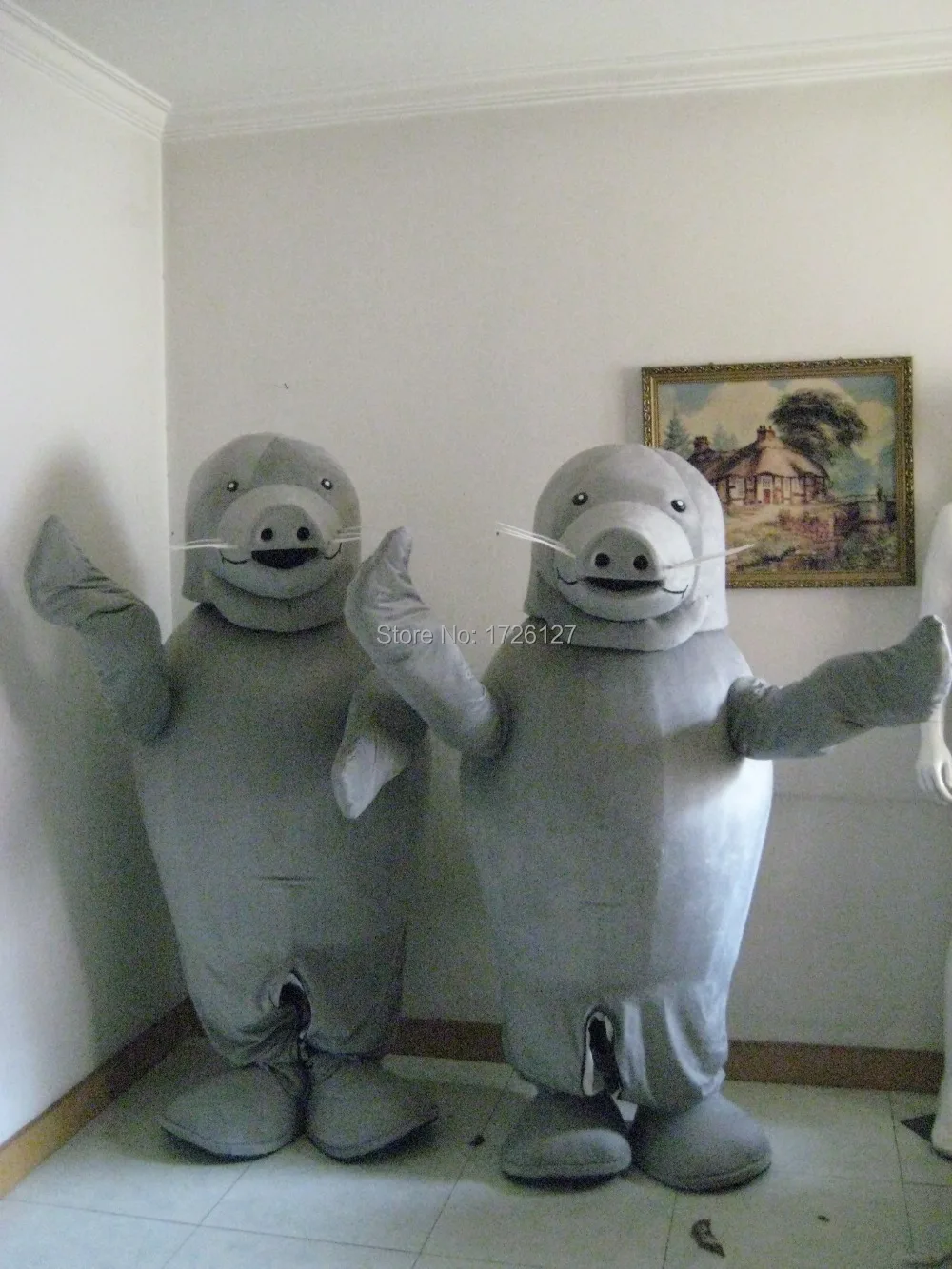 Mascotte Manatee Sea Cow Mascot Costume Custom Fancy Costume Anime Cosplay Mascotte Tema Fancy Dress Costume Di Carnevale