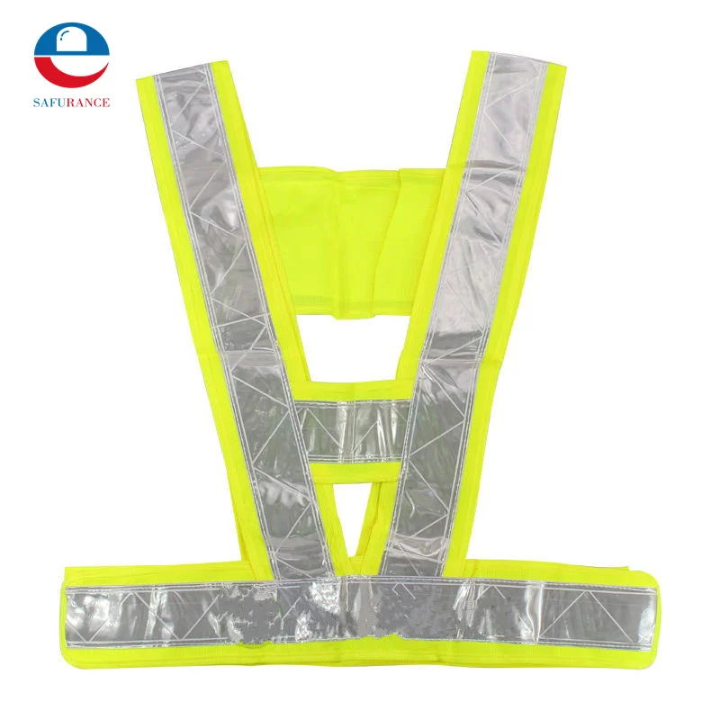 NEW Hot Sale High Safety Security Visibility Reflective Stripe Vest Gear Green NEW Hot Sale High Safety Security Visibility Reflective Stripe Vest Gear Green