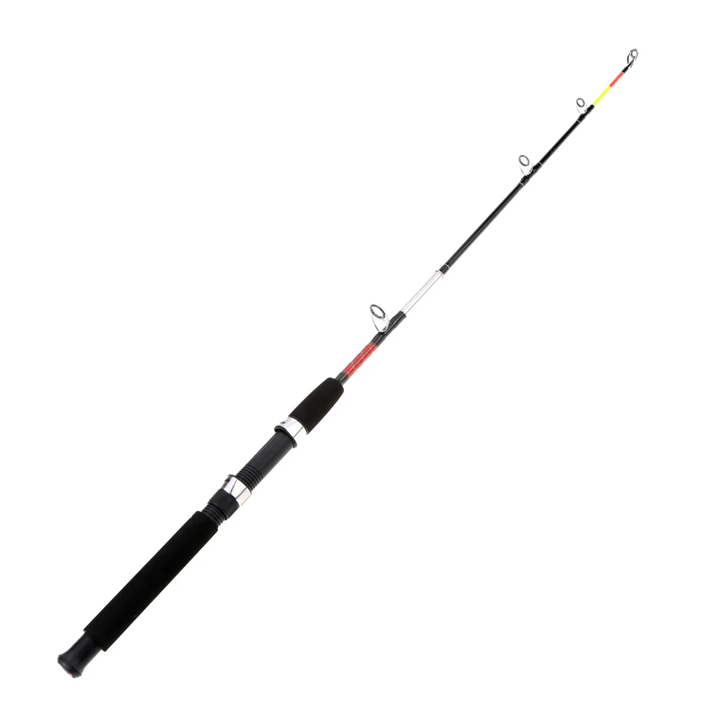 1M 2 Sections Fibre Glass Reinforced Plastics Sea Fishing Rod High