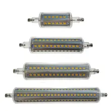 Dimmable r7s led 10W 118mm 360 degree 5W 78mm lampadas led r7s bulb 12W 135mm 15W 189mm replace halogen lamp 25mm diameter