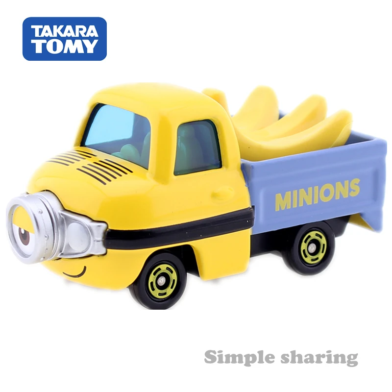 Takara Tomy мечта Tomica № 160 Миньоны модель комплект Стюарт типа &quotбанан&quot аниме