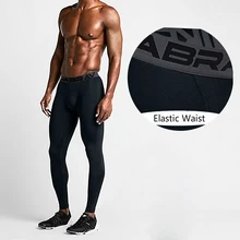 Новые мужские быстросохнущие компрессионные брюки спортивные штаны для бега баскетбольные тренировочные спортивные Леггинсы для фитнеса