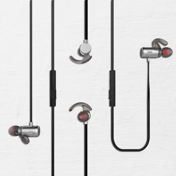 Переносной bluetooth наушники водонепроницаемый беспроводной магнит аттракцион в ухо стереонаушники Спортивная гарнитура SGA998