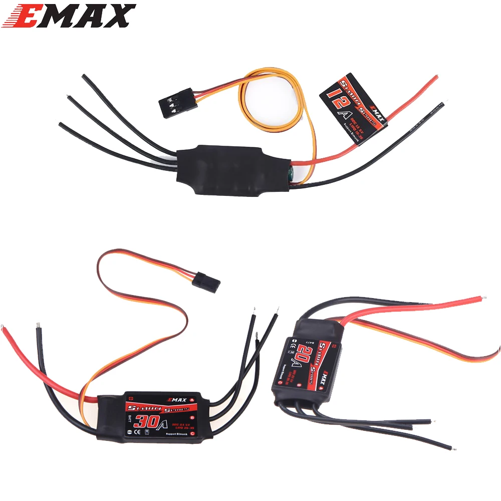 

Emax Simonk Series 12A/20A/30A ESC For Quadcopter QAV250 F450 F500 F550 RC Multicopter Quadcopter