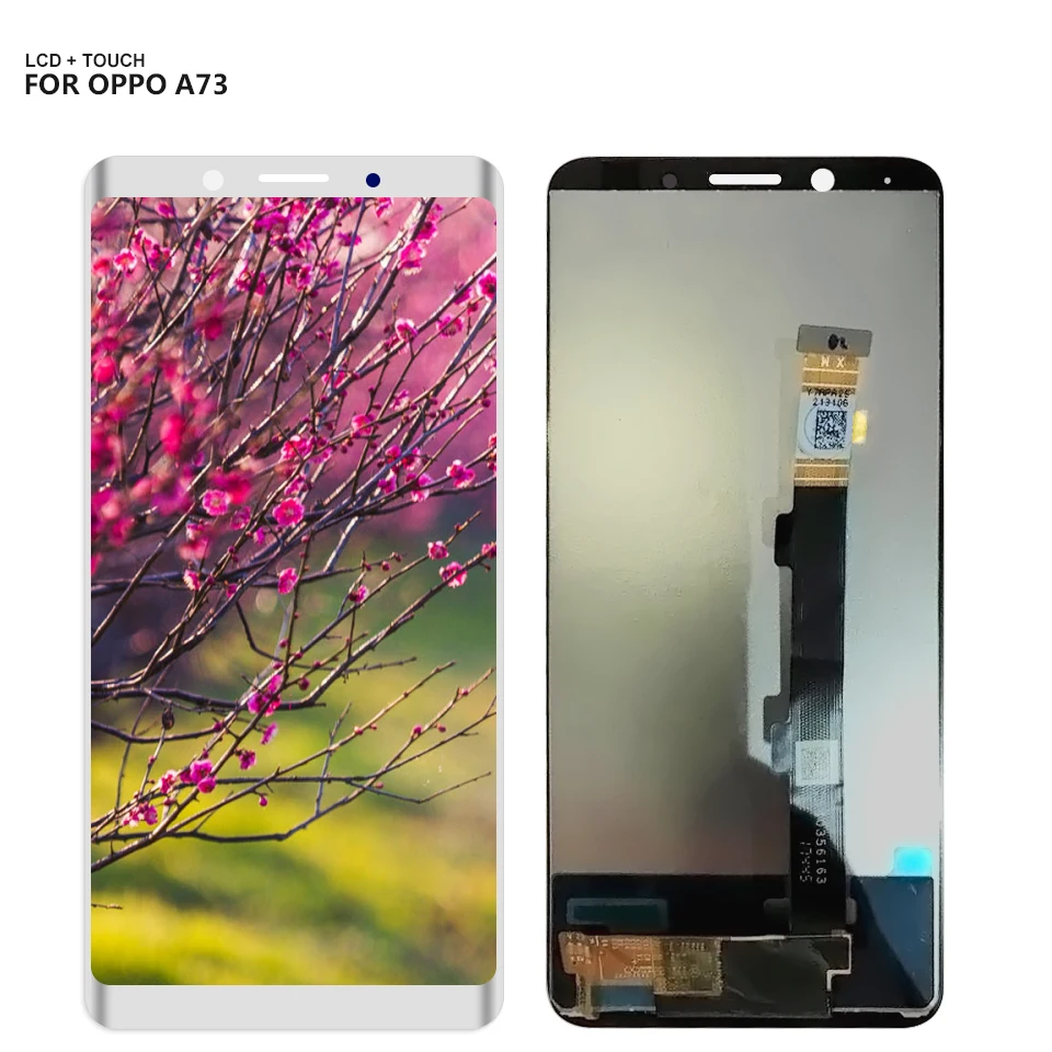 

With Frame A73 A73T Lcd For 6.0'' Oppo A73 A73T/FS LCD Display Digitizer Screen Touch Panel Glass Assembly For Oppo F5 Youth LCD