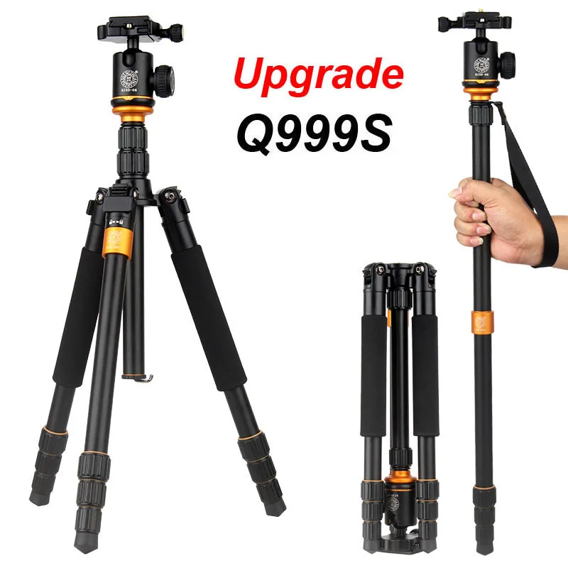 2015 New Upgrade Q999S Professional Photography Portable Aluminum Ball Head font b Tripod b font To