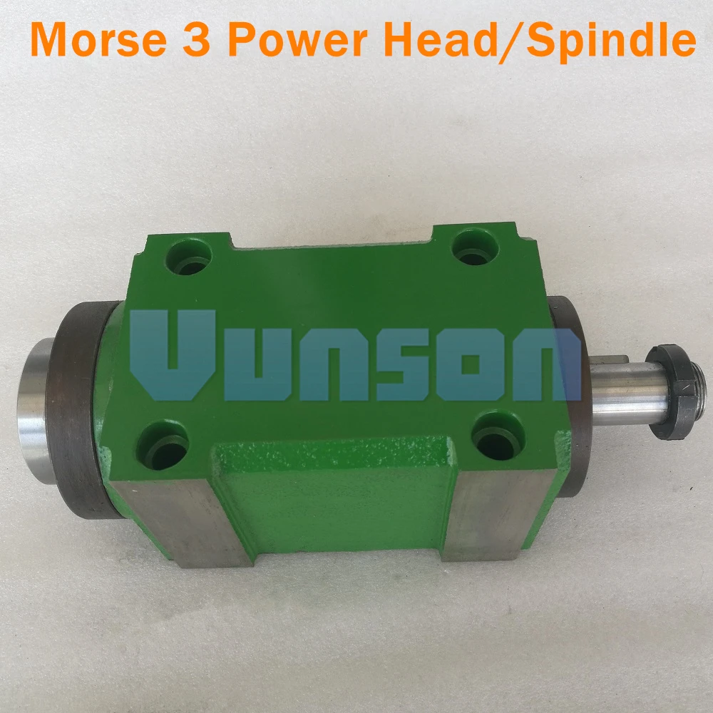 Морзе 3 MT3 MS3 конический Патрон Max.5000~ 6000Rpm1500W 1.5KW 2hp мощность головное устройство станок шпиндель для сверления/расточной машины