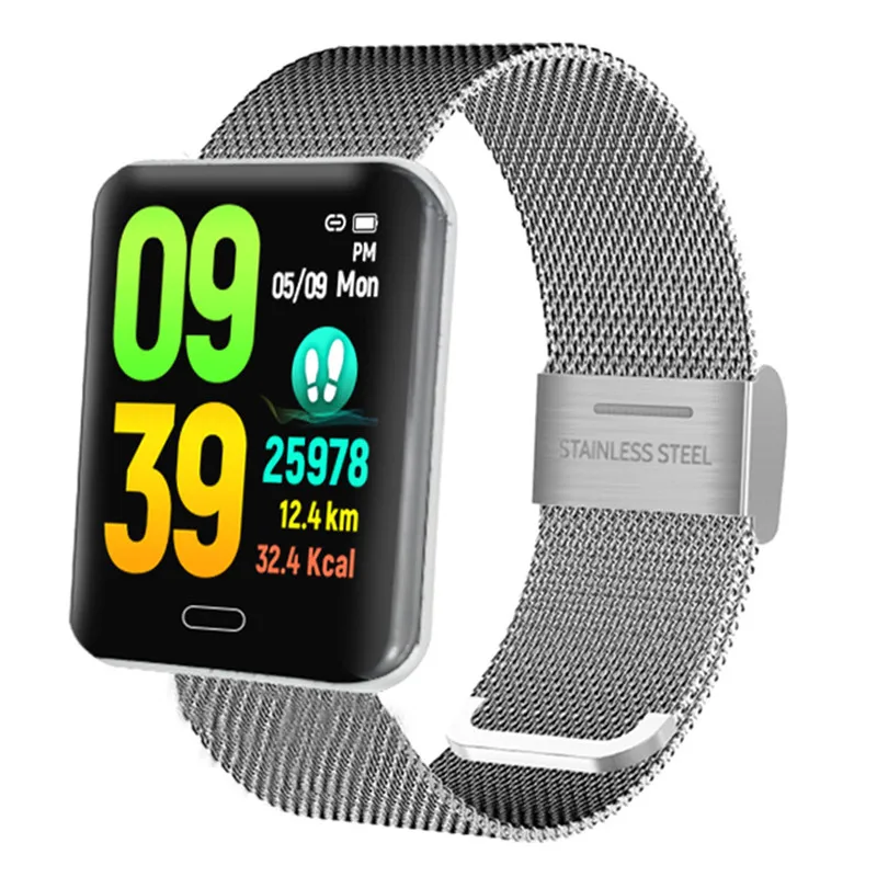 2019 New Stylish design IP67 Waterproof index Smart watch sports fitness blood pressure heart rate monitoring watch 2019 New Stylish design IP67 Waterproof index Smart watch sports fitness blood pressure heart rate monitoring watch