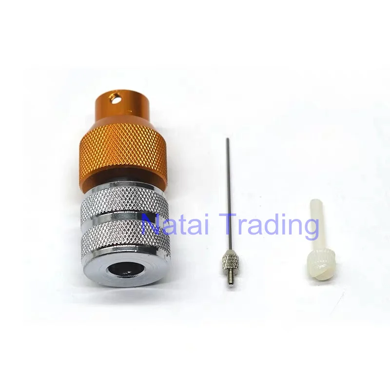 CRIN 0445 110 Diesel common rail injector solenoid valve Armature lift Over lift measuring seat repair tool for Bosch