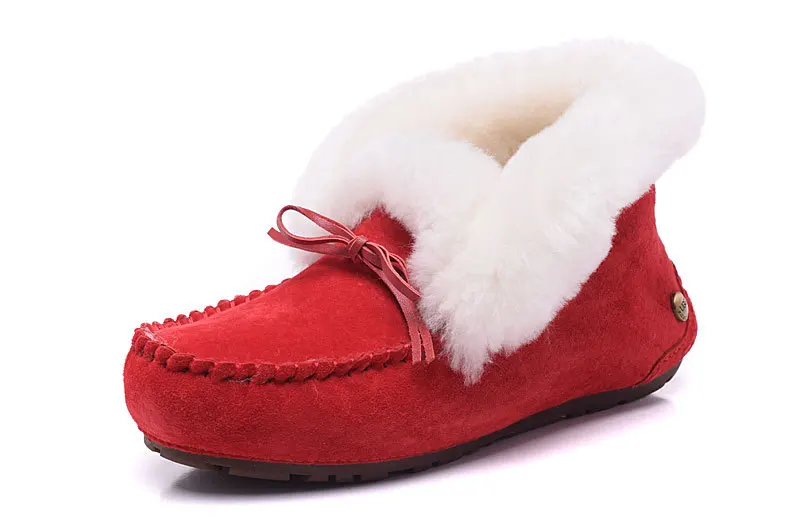 Женская обувь зимние сапоги на натуральном меху зимние сапоги из натуральной кожи женские Теплые ботильоны из натуральной шерсти Женская обувь