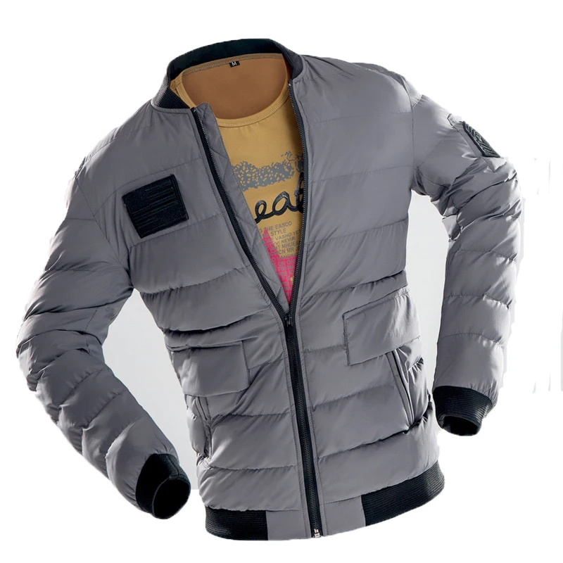 2020 Men Winter Tactical Jacket Thermal Jacket Man Parkas Thicken Cotton Casual Jacket Coat Male Outerwear Windproof Plus Size