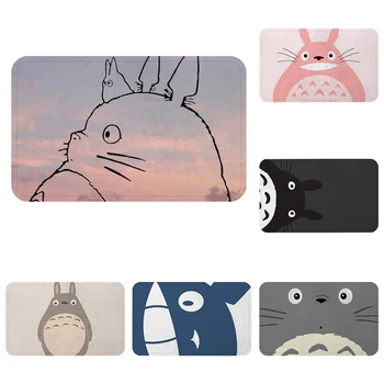 

Rainbow Hayao Miyazaki Tonari no Totoro Mat Bath Carpet Decorative Anti-Slip Mats Room Car Floor Bar Rugs Door Home Decor Gift