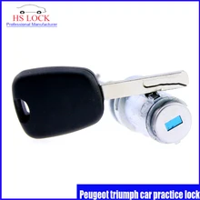 Профессиональные слесарные принадлежности peugeot triumph автомобильные тренировочные замки с автомобильным ключом слесарные инструменты тренировочный Автомобильный Замок
